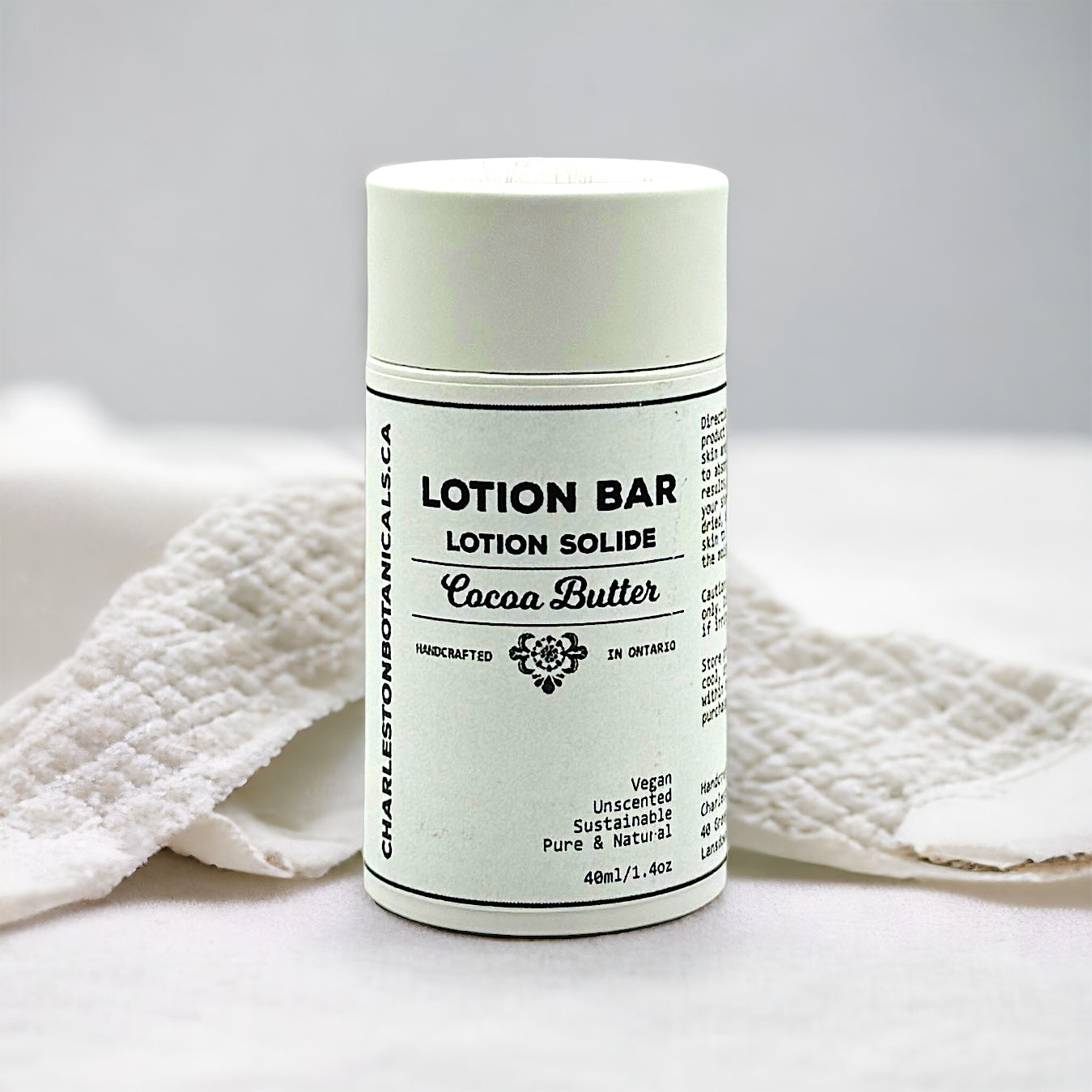 Barre de lotion au beurre de cacao