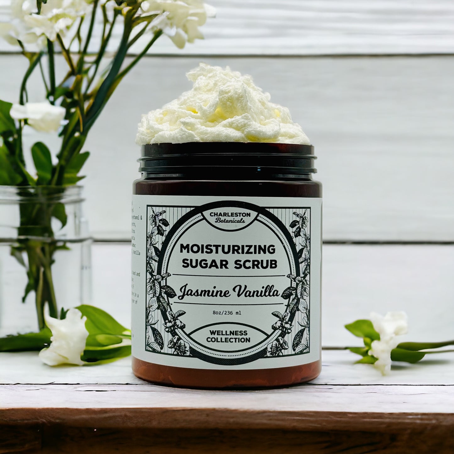 Jasmine Vanilla Whipped Sugar Scrub