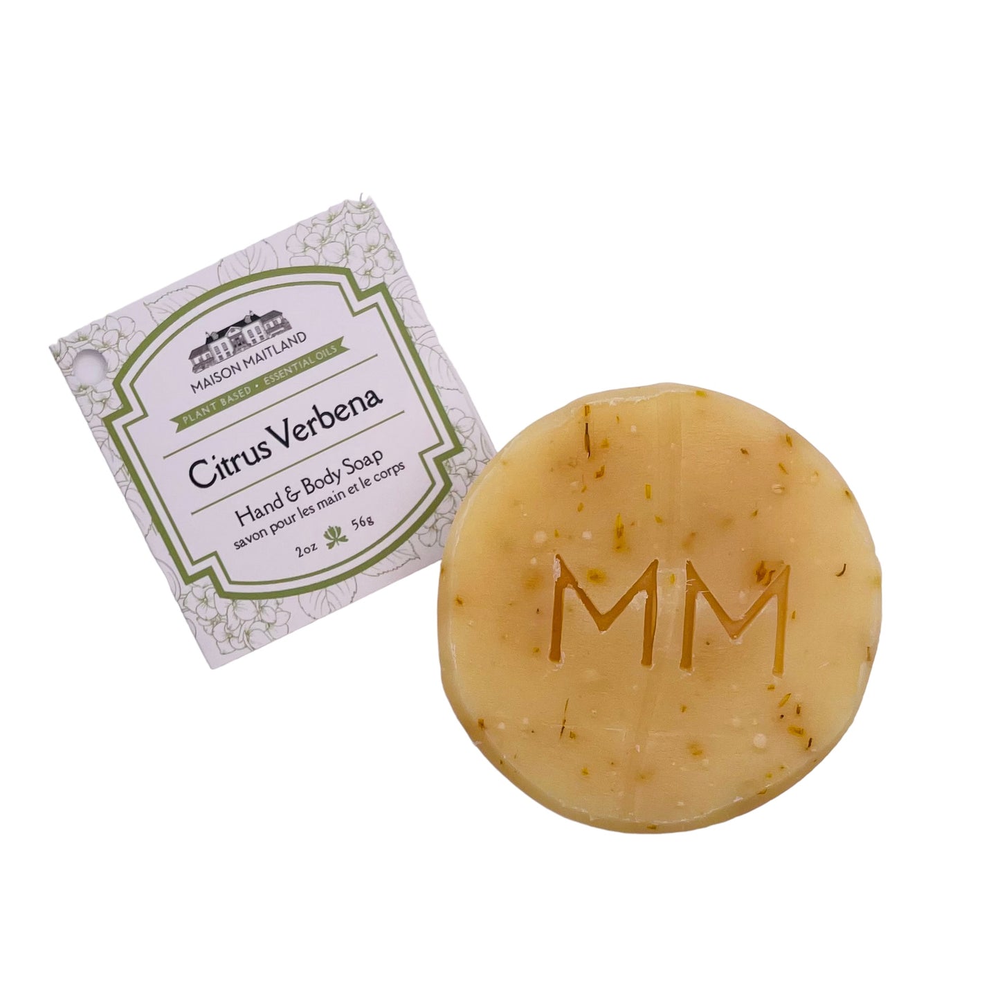 MM Citrus Verbena Soap Rounds (2 dozen)
