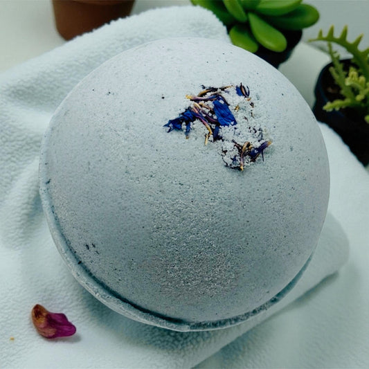 Bombe de bain à la lavande