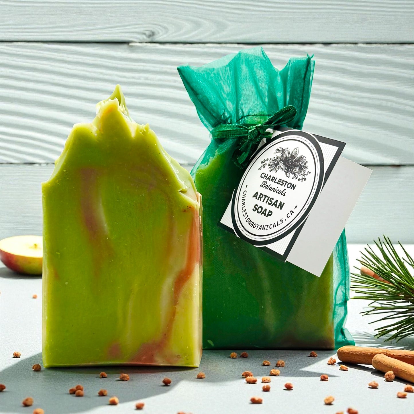 Savon artisanal aux épices et à la citrouille