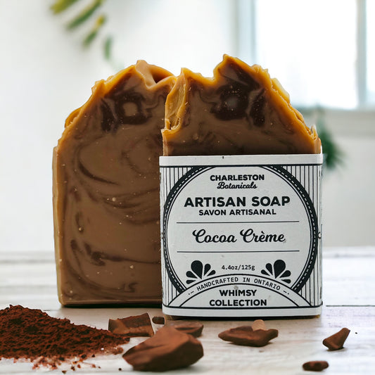 Savon artisanal crème au cacao