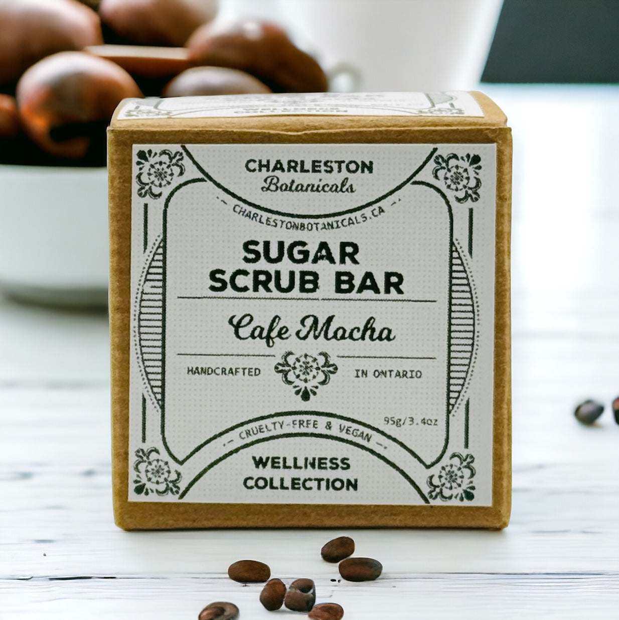 Cafe Mocha Sugar Scrub Bar