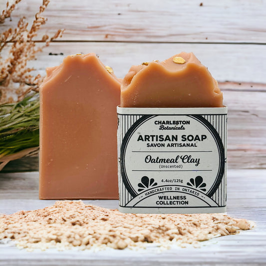 Oatmeal Clay Artisan Soap (Unscented)