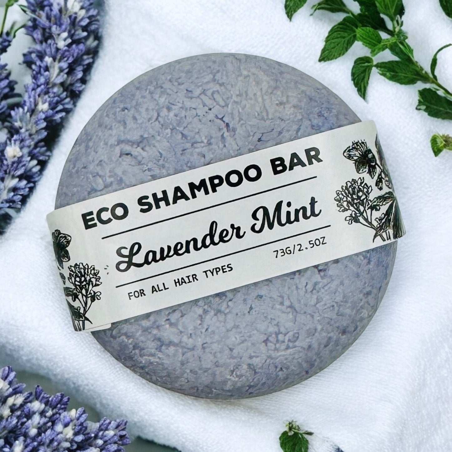 Lavender Mint Eco Shampoo Bar