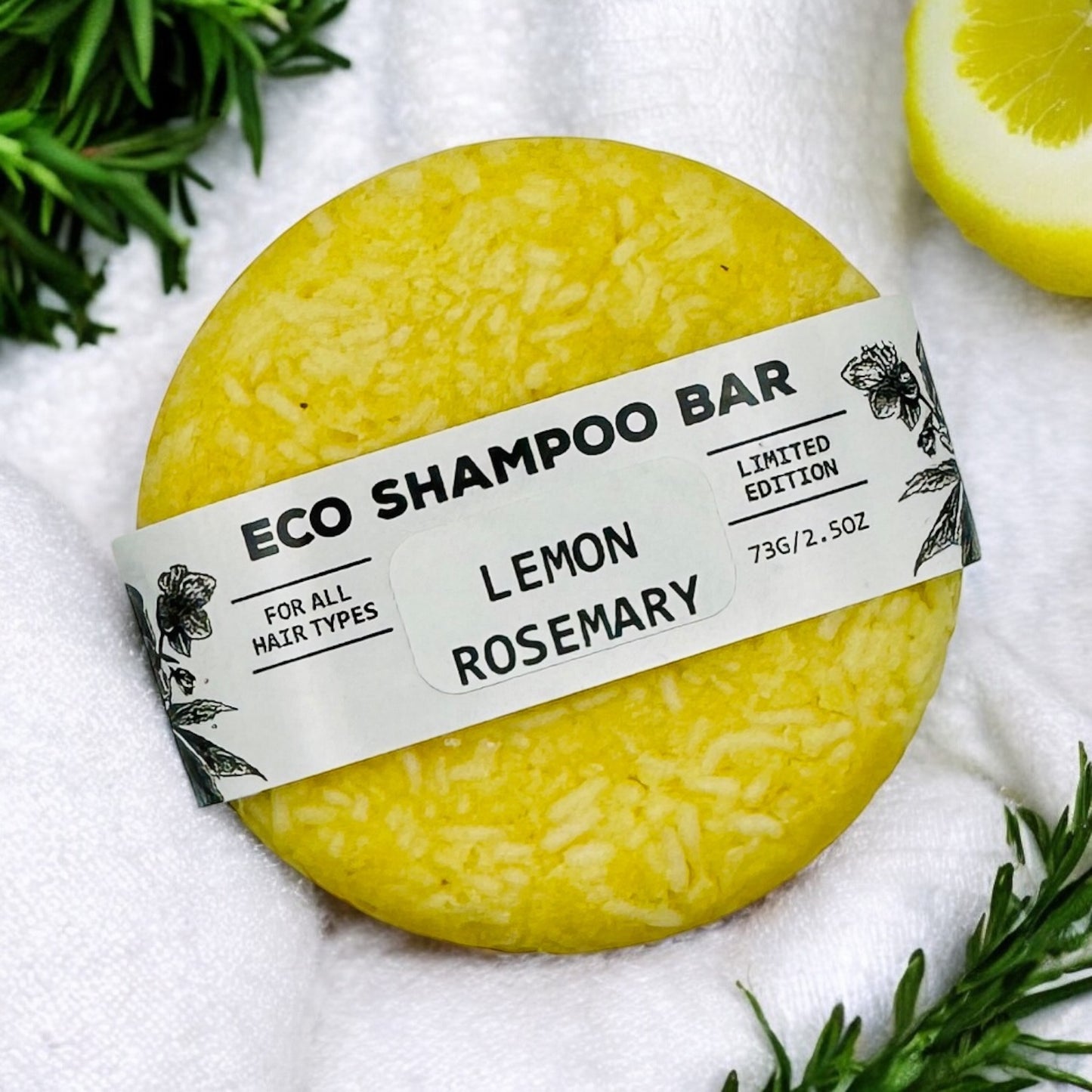 Lemon Rosemary Eco Shampoo Bar