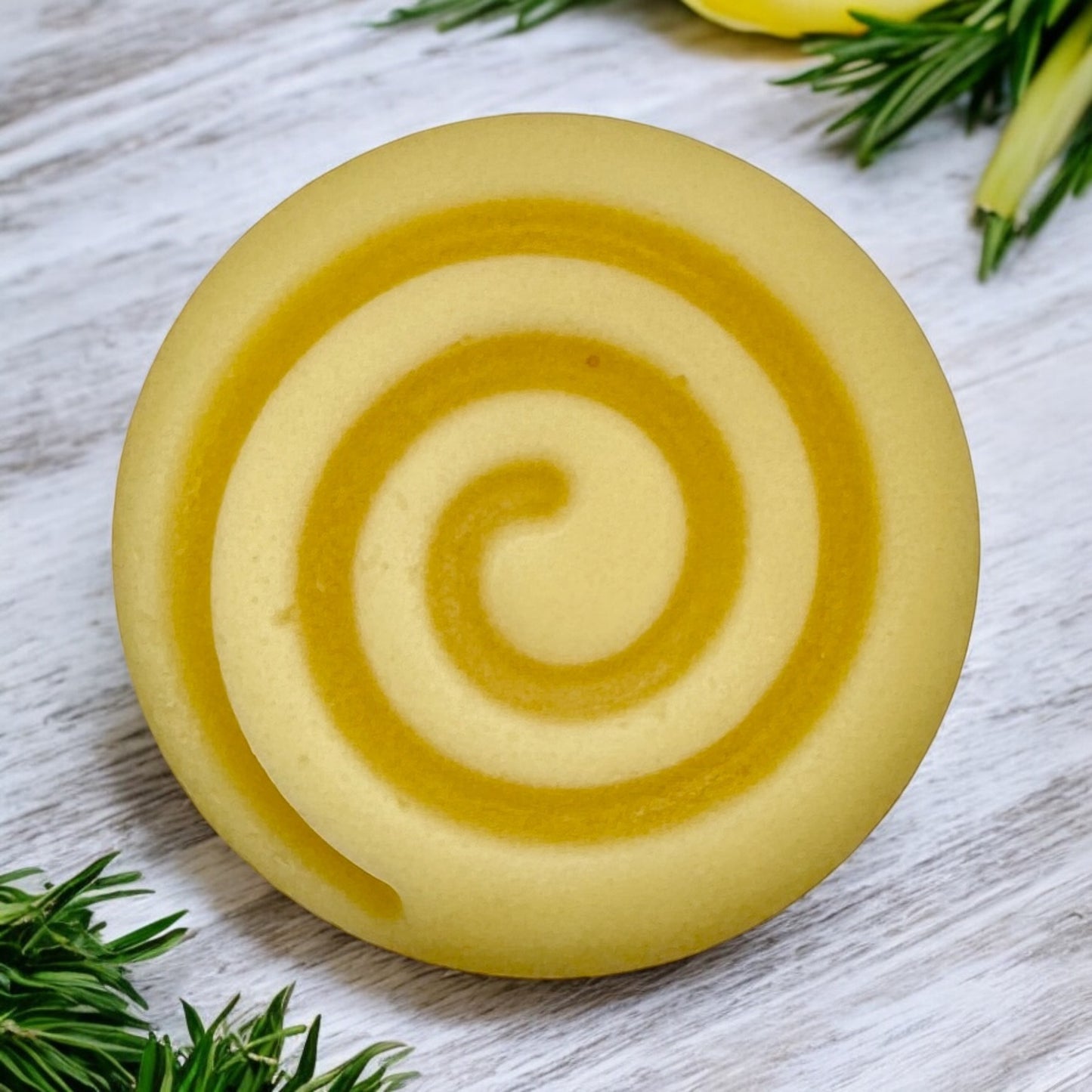 Barre revitalisante pour cheveux au citron et au romarin